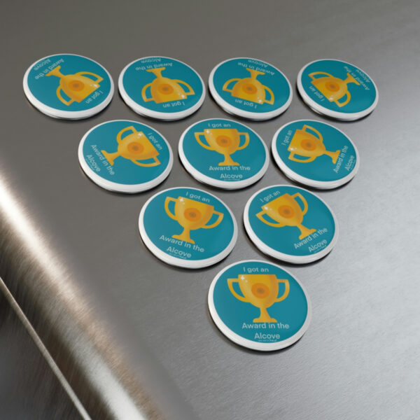 Award Button Magnet - Image 10