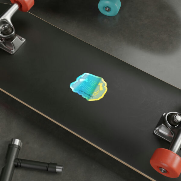 Get Pumped! Holographic Stickers - Image 2